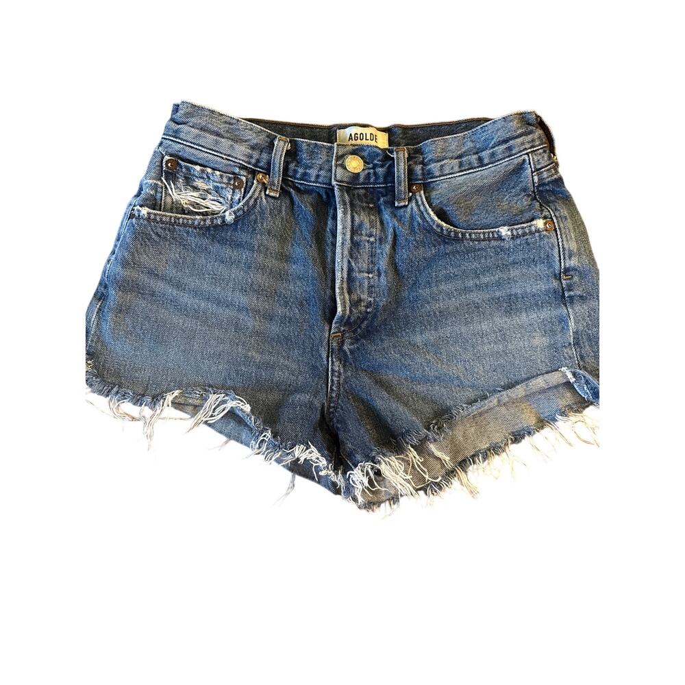 AGOLDE denim jean shorts “PARKER” size 25